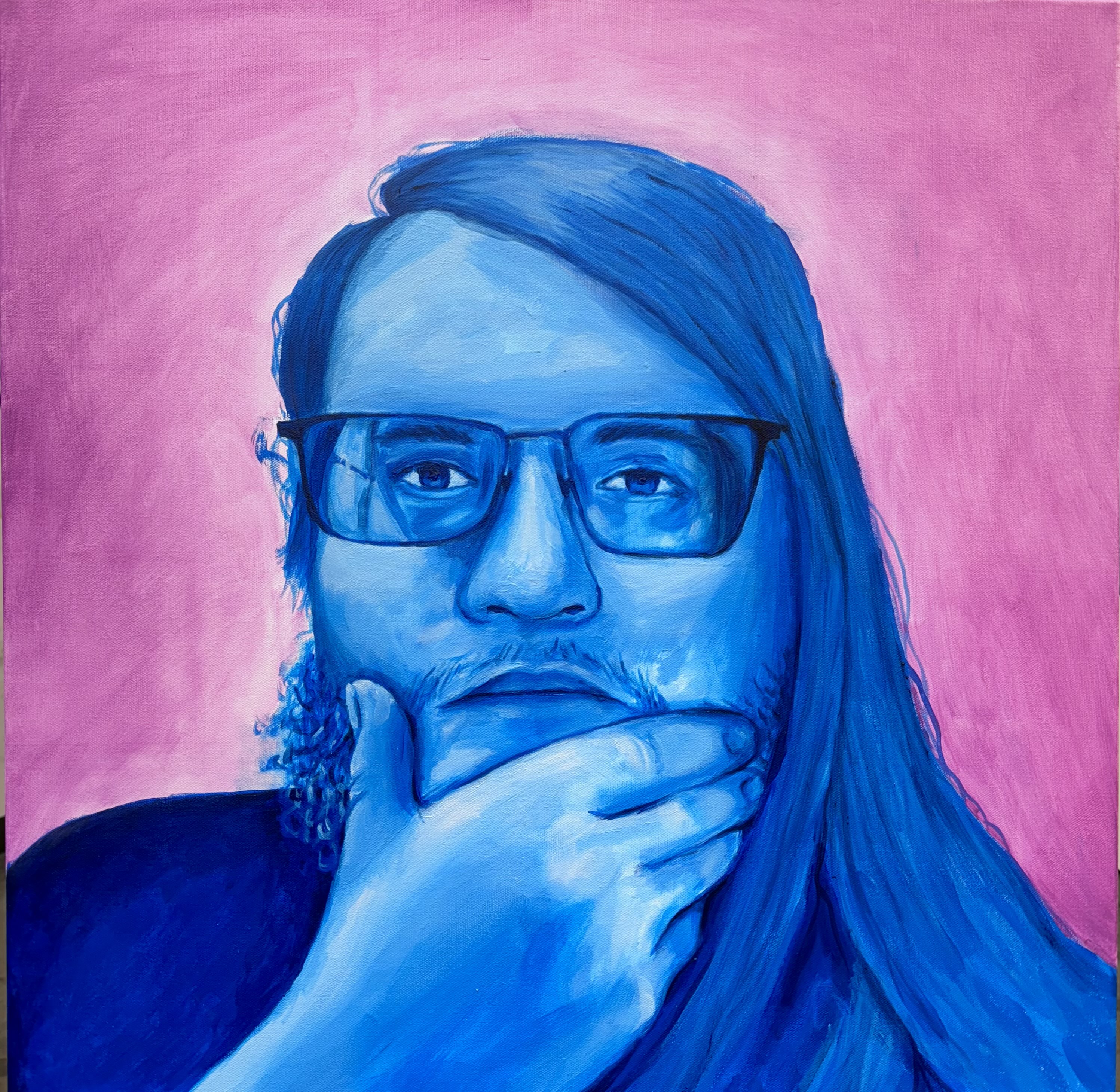 Self-Portrait Painting