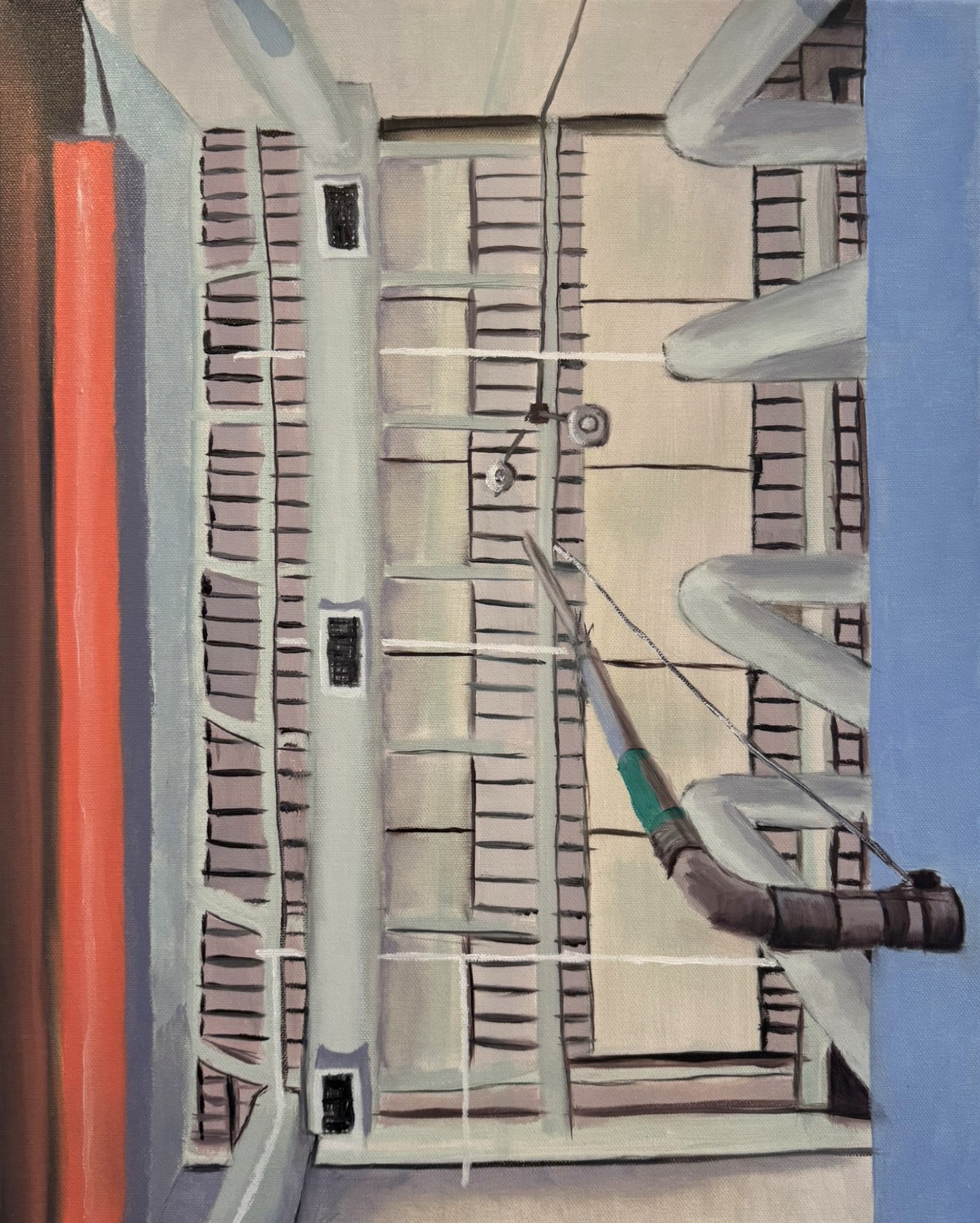Art Studio Oil Painting