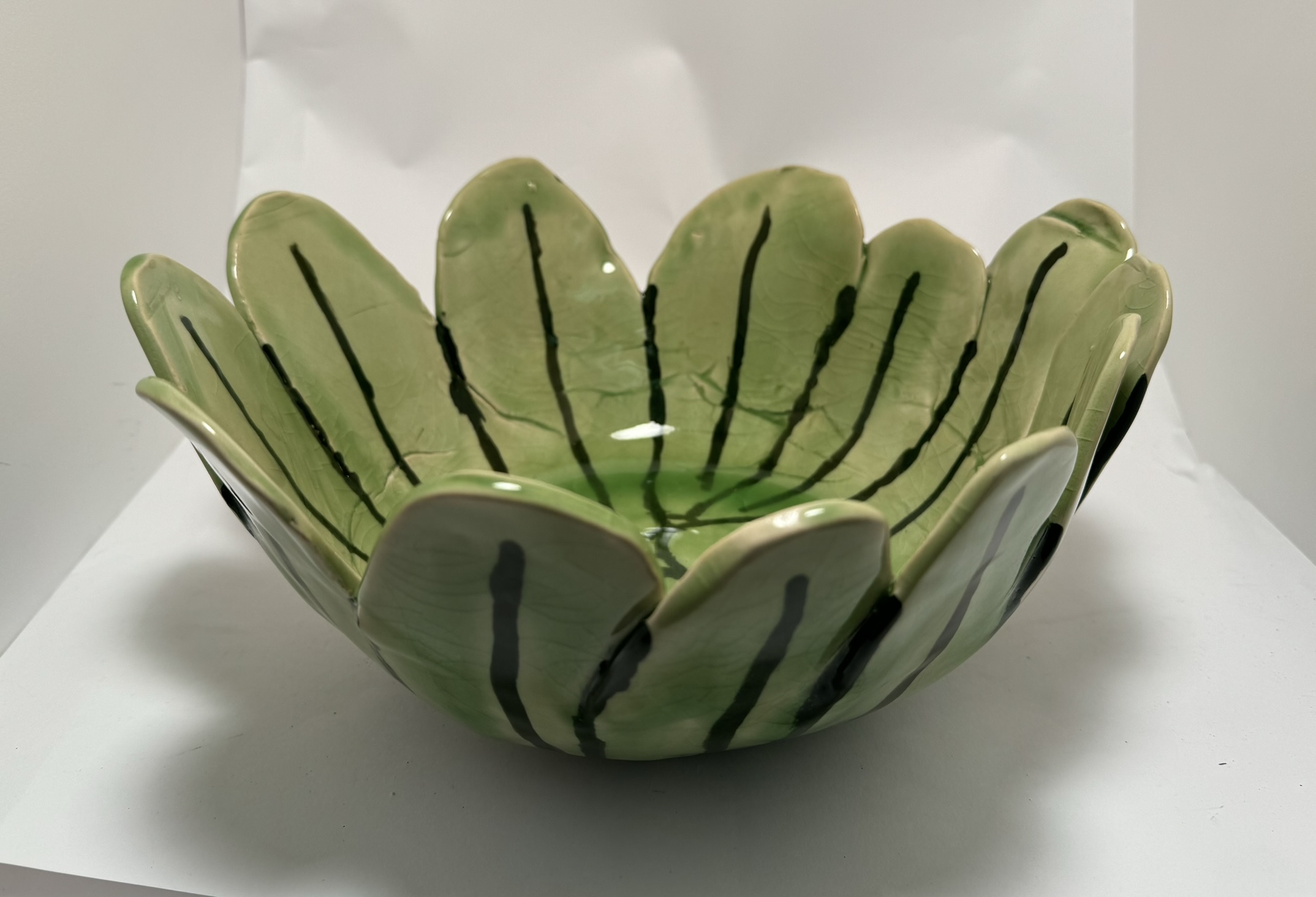 Ceramic Cabbage Serving Bowl