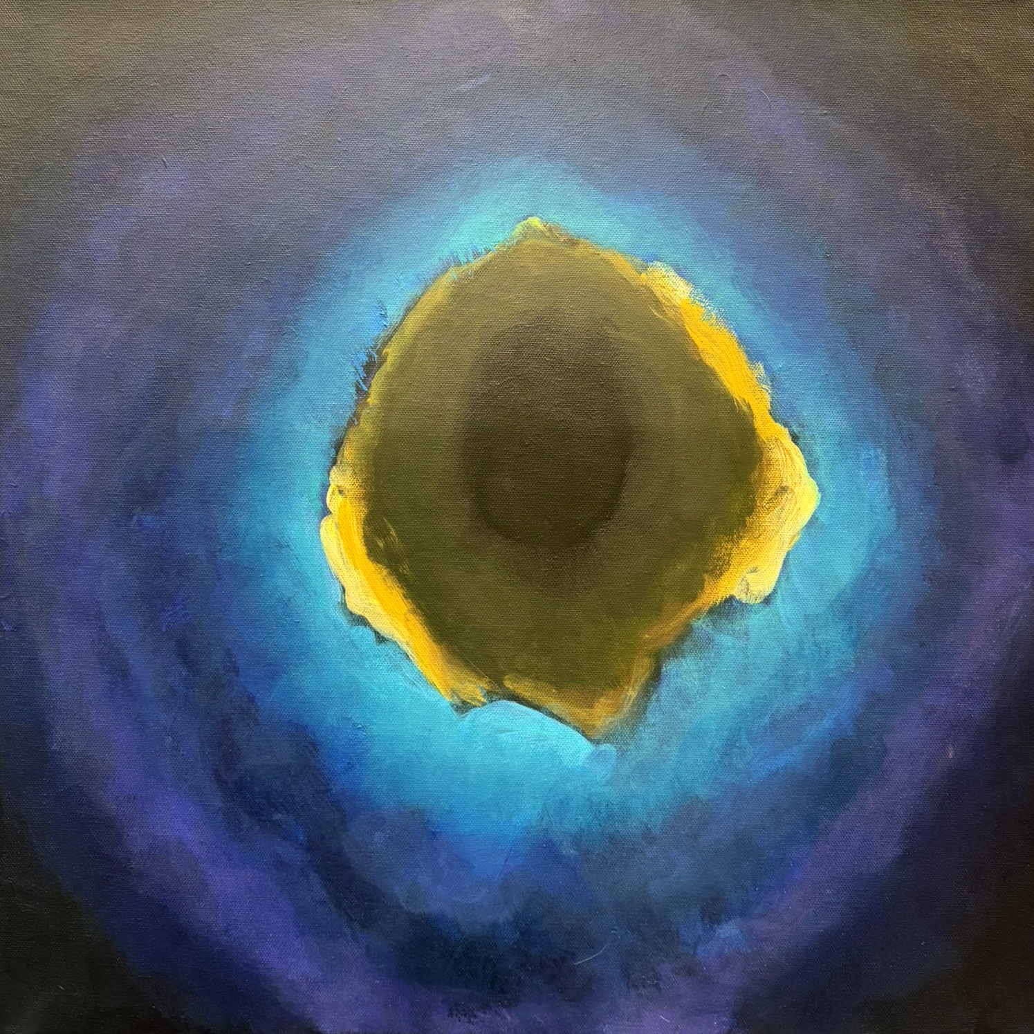 Acrylic Space Painting